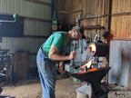 Ho Mi Hand Plow, right or left handed Homestead Iron Will Dobkins hand forging